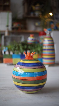 leuchten Orangerot Kugel