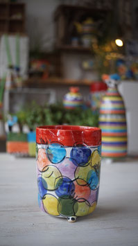 Bubble Becher/Vase/Übertöpfchen