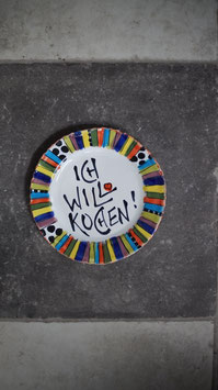 Kuchen passt drauf Teller;)