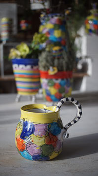 sonnengelbe Bubble Teetasse
