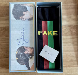 GUCCI Socks "Not Fake" Socken 24-26cm (Schugrösse 37-40)