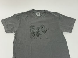 Washi-san＆EbAk featuring yoshi（クシュクシュ・ヨタヨタしているオリジナルTShirt）全４色