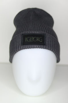Strickmütze Ingeborg grau
