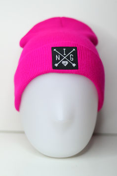 Neon pink Beanie