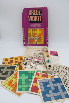 DDR Kreuzworte VEB PIKO Vintage Brettspiel Kreuzworträtsel Scrabble ähnlich