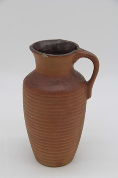 alte Keramikvase Steinzeug Krug Keramik Blumenvase braun Steinzeug