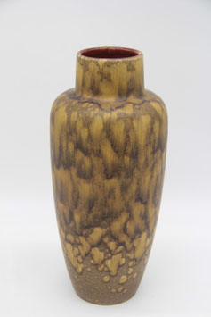 Fat Lava Keramikvase vintage 60er 70er Design Mid Century W. Germany 517-30 gelb