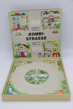 Kombistrasse DDR VEB Legespiel Plasticart Verkehrsspiel