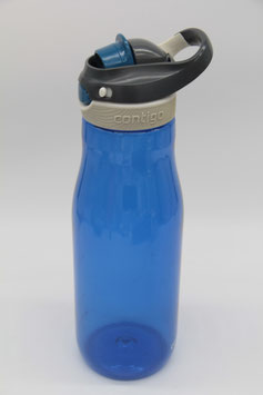 Contigo Ashland Autospout robuste BPA-freie Trinkflasche blau grau ca. 1200ml