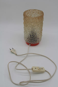 DDR Mid-Century Elektro Rausendorf Bautzen Tischlampe Nachttischlampe 60er Defekt