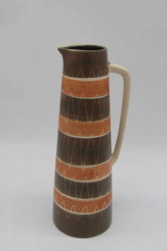 VEB Haldensleben DDR große Henkelvase Krug 4055 A Mid Century 60er 70er Jahre