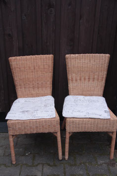 2er Set Ikea Harola Esszimmerstühle Korb Rattan Stühle Stuhl Küche
