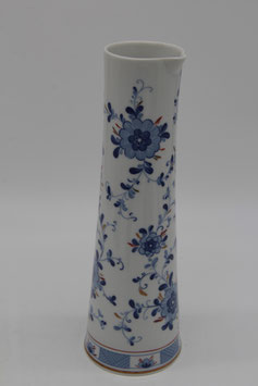 Wallendorfer Porzellan 1764 Vase DDR blau Blumen Blumenvase Tülle Karaffe Kanne