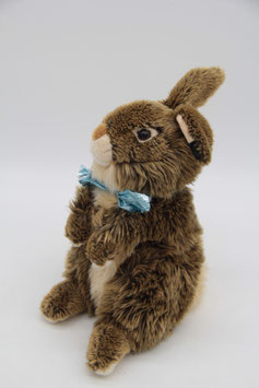 Teddy-Hermann Kaninchen Hase braun beige sitzend Osterhase Plüschtier Kuscheltier