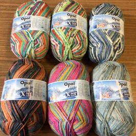 OPAL Sockenwolle 8-fädig "Frosty Ice"