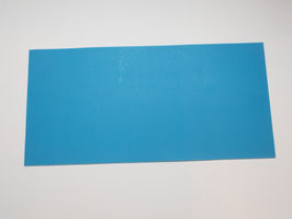 Wachsplatte / Verzierwachsplatte türkis (pastellblau)
