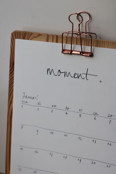 MakeMyDay Calendar 2024 inclusief houten klembord