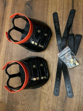 1 Paar Scootboots Orange, OHNE GAITER/ NEOPRENE