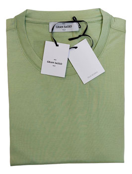 Gran Sasso Filo di Scozia T-Shirt Mezza Manica Verde