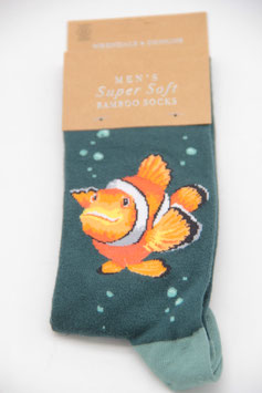 Wrendale Designs Männersocken Herrensocken Gr. 40-46