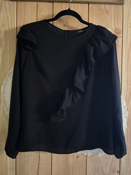Zwarte blouse van Unika - maat M