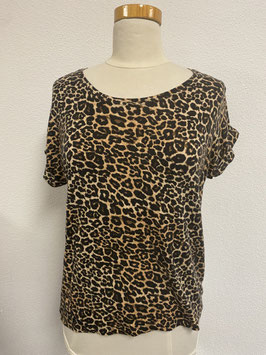 Shirt met panterprint van Only maat S