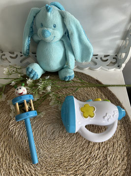 Drie speelgoedjes voor babies
