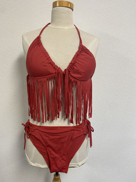 Mooie rode bikini in maat 34/36