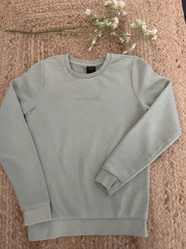 Nieuw: Mintgroene sweater van Reverence - maat XS