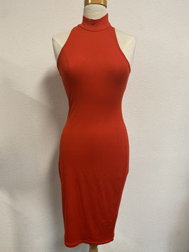 Elegante jurk met col in maat M