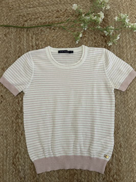 Roze T-shirt met korte mouwen van Riverwoods - maat 140