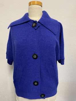 Mooi blauw vest van wol van Gerry Weber maat 40