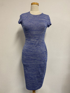 Leuk blauw stretch jurkje van IVIVI maar S/M