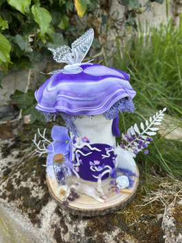 Maison de fée … champignon purple