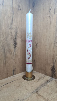 Taufkerze Modell "Gloria"