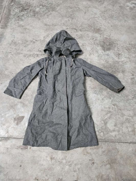 Cappotto Italiano RSI mod. 1940 con cappuccio MARCHIO - ww2 (>BY)