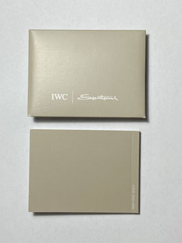 Libretto istruzioni corredo IWC