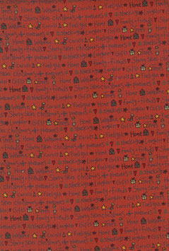 Writing red, Scandinavian Christmas, Lynette Anderson, Lecien 08059550720