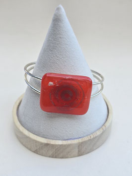 Bracelet "les audacieux" - coquelicot