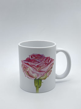 Keramiktasse Rose Artikelnr. KT001   1Stück à 19€