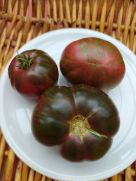 Fleischtomate "Chocolate Striped"