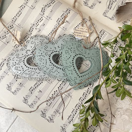 Metall Herz „Ornament….“