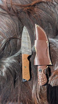 Jagdmesser Damastmesser 3
