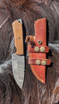 Jagdmesser Damastmesser 1