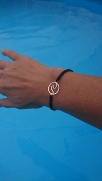 Surferarmband 925er Silber