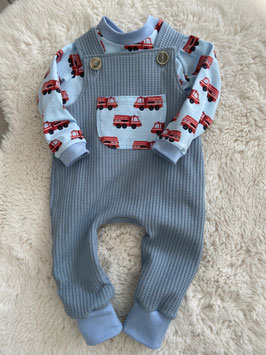 Baby Set blau oder braun, Grösse 62/68