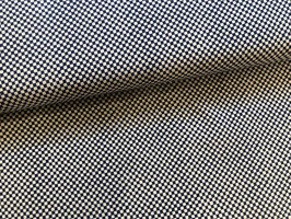 Ichimatsu Checkerboard, Kleine Karos, kariert dunkelblau/weiß - japanischer Baumwollstoff, Patchworkstoff Sevenberry