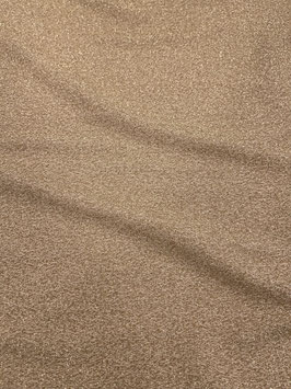 Glitzerjersey / Beige-Gold