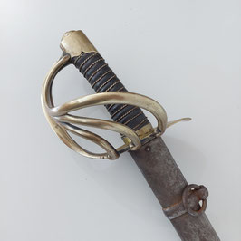 M An XI (1803) Pallasch Schwere-Kavallerie Frankreich, Nov 1813 datiert, Klingenthal