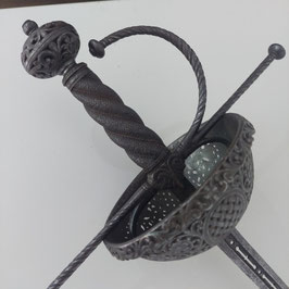 Glocken Degen / Rapier um 1640/50 Spanien / Toledo
